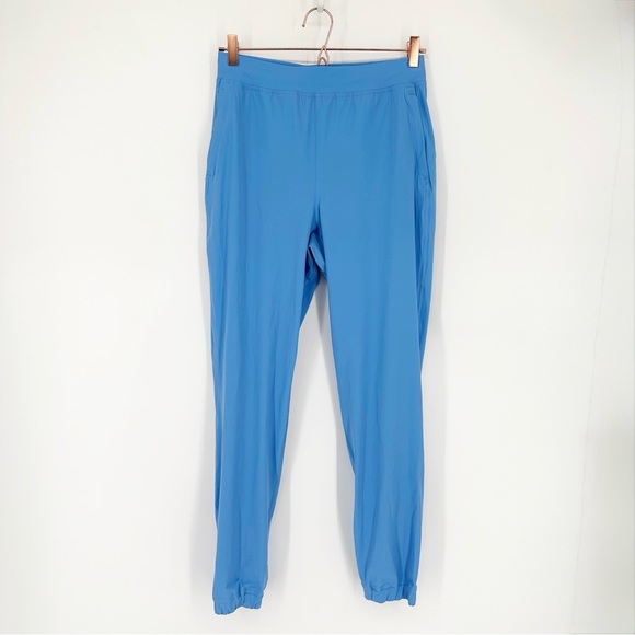 Lululemon Adapted State Perforated High-Rise Jogger In Pool Party Blue Size 6 - Picture 2 of 7
